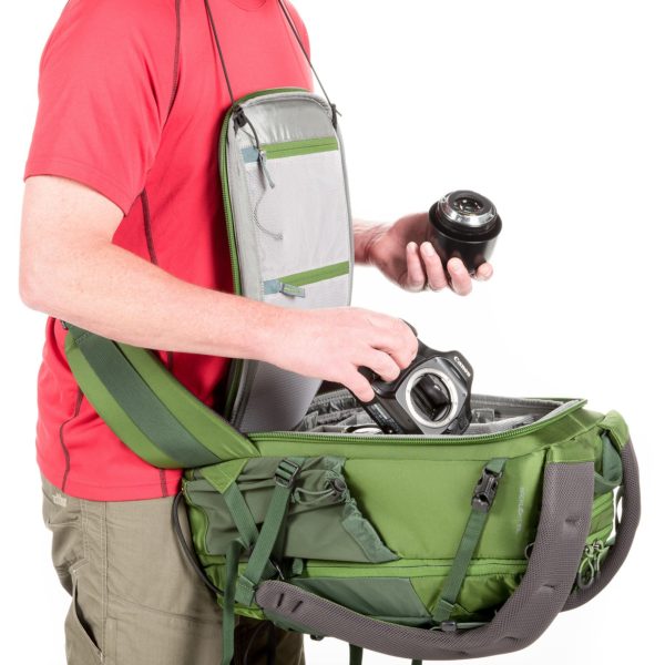 BackLight® 18L Photo Daypack, Woodland Green